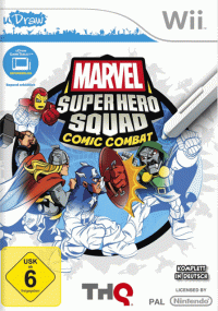 Marvel Super Hero Squad: Comic Combat Wii  box art